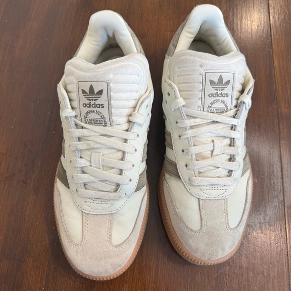 Adidas Samba XLG Magic Beige/Army Green Gum Men’s Size 10 - Picture 2 of 10